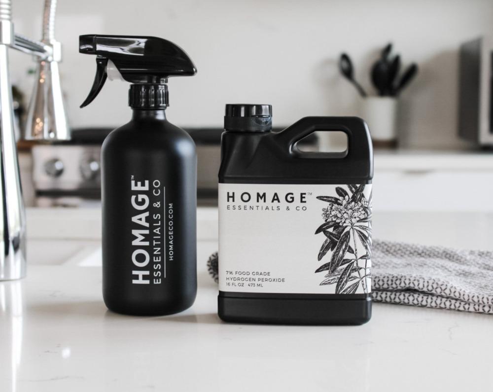 Homage 360+ Sprayable Cleaning Gel Concentrate 7% Hydrogen
