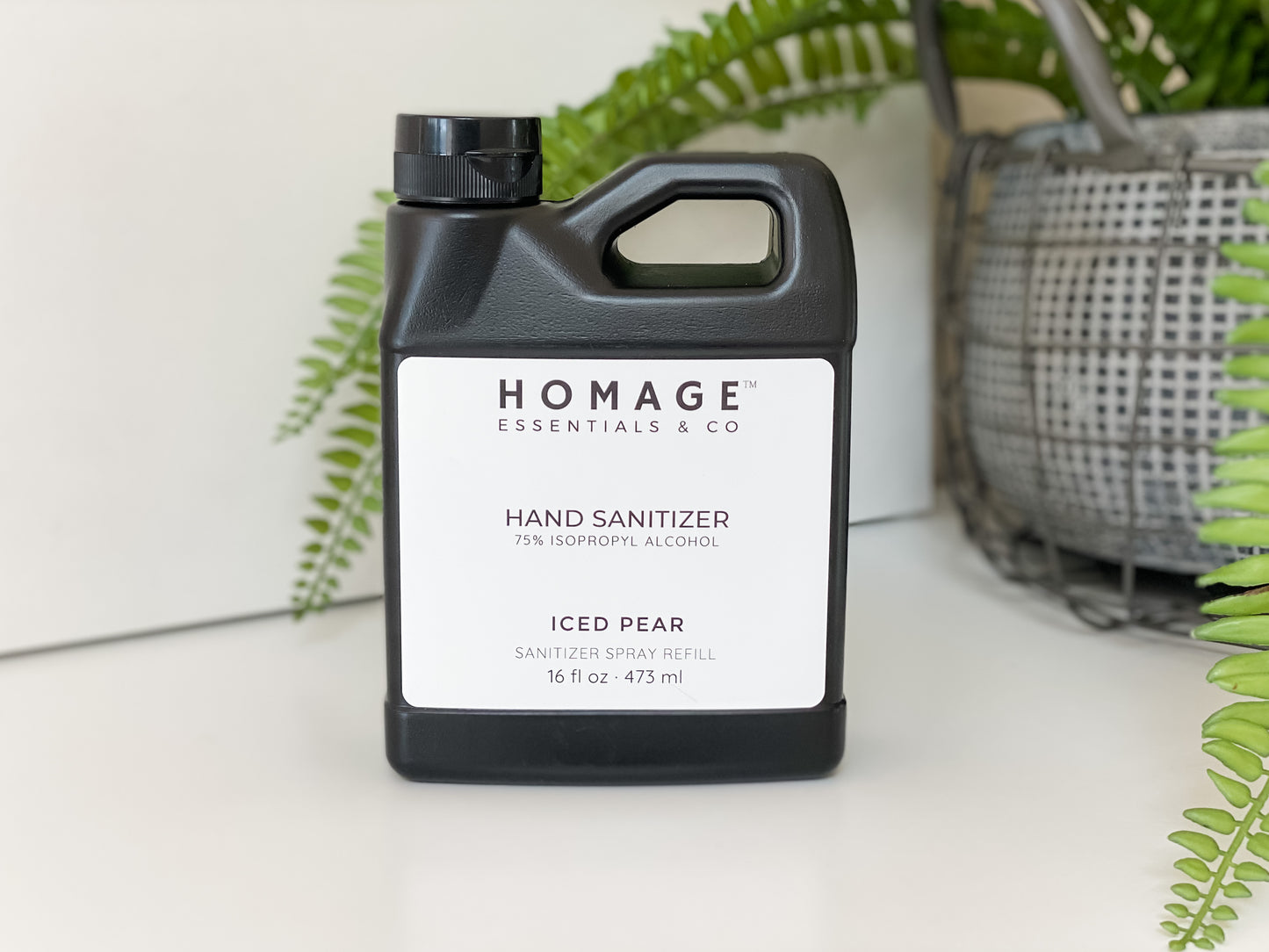 75% Alcohol Hand Sanitizer Refill 16 oz - Homage Essentials & Co