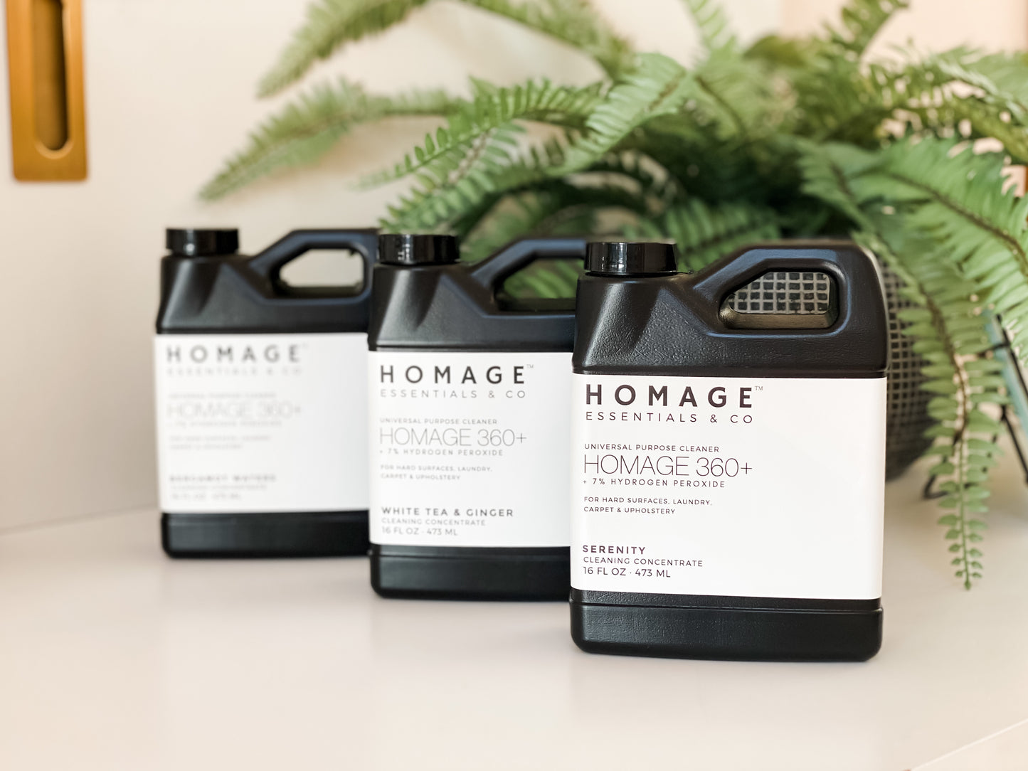 Homage 360+ 7% Hydrogen Peroxide Universal Cleaning Concentrate - 16 oz - Homage Essentials & Co